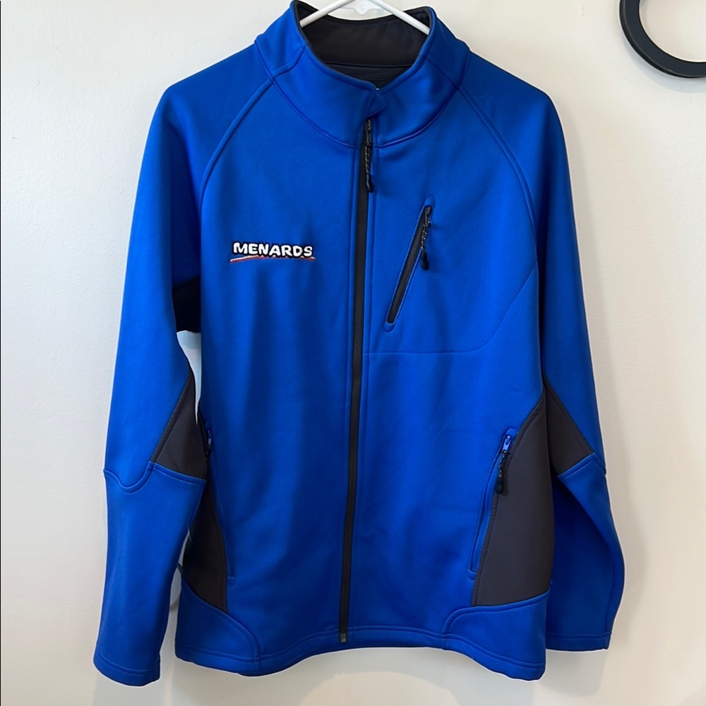 Blue And Gray Menards Jacket - image 1